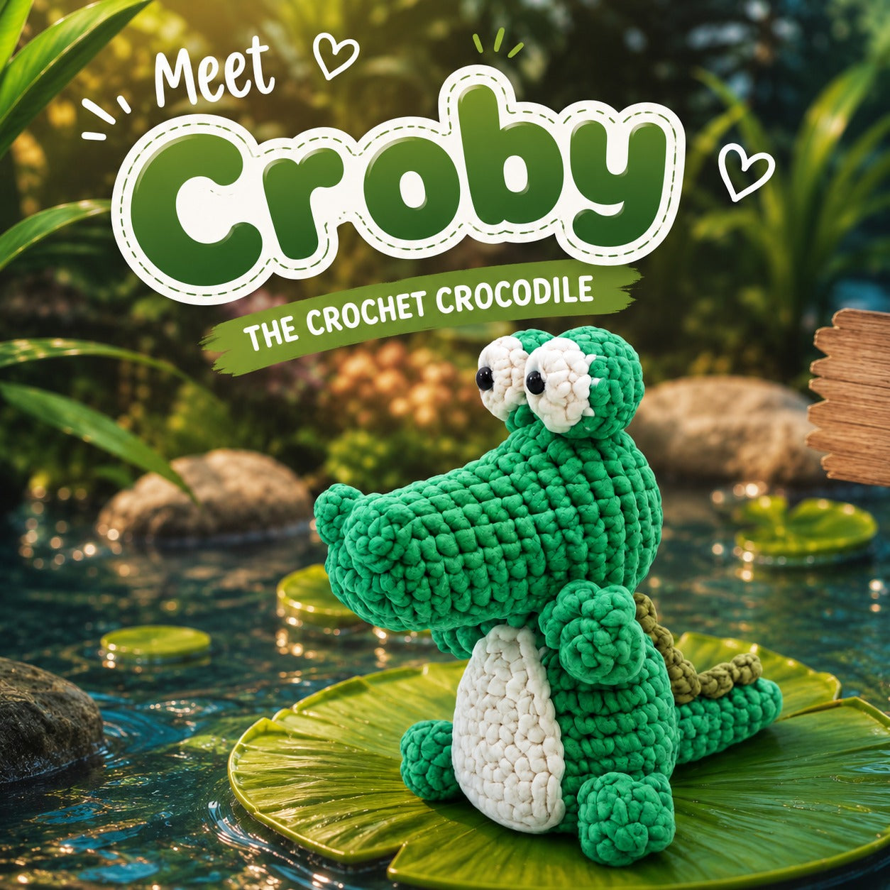 Croby Krokodilen – Virkkit